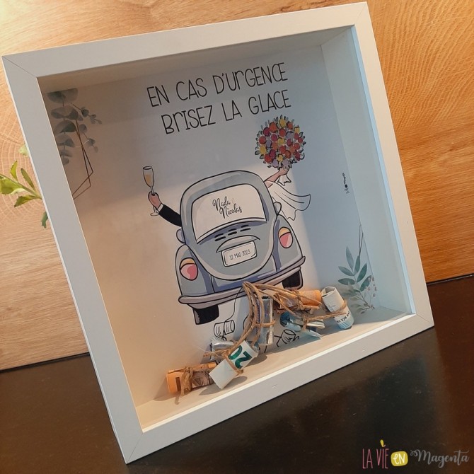 Cadre Vive les mariés