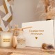 Coffret luxe bougie diffuseur - veux-tu être ma marraine