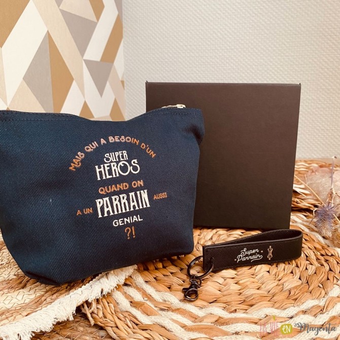 Coffret cadeau-parrain héros