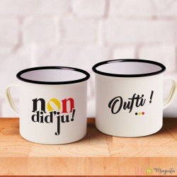 Mug émaillé - non didju