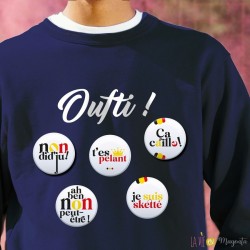 Sweat Oufti 5 badges