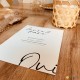 Faire-part calligraphie