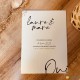 Faire-part calligraphie