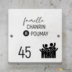 Plaque de porte - Chanrin