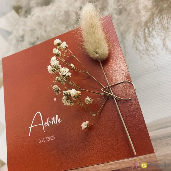 Faire-part Achille