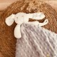 Kit naissance couverture et doudou lapin