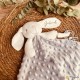 Kit naissance couverture et doudou lapin
