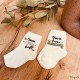 Chaussettes Veux-tu devenir mon parrain ?