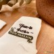 Chaussettes Veux-tu devenir mon parrain ?
