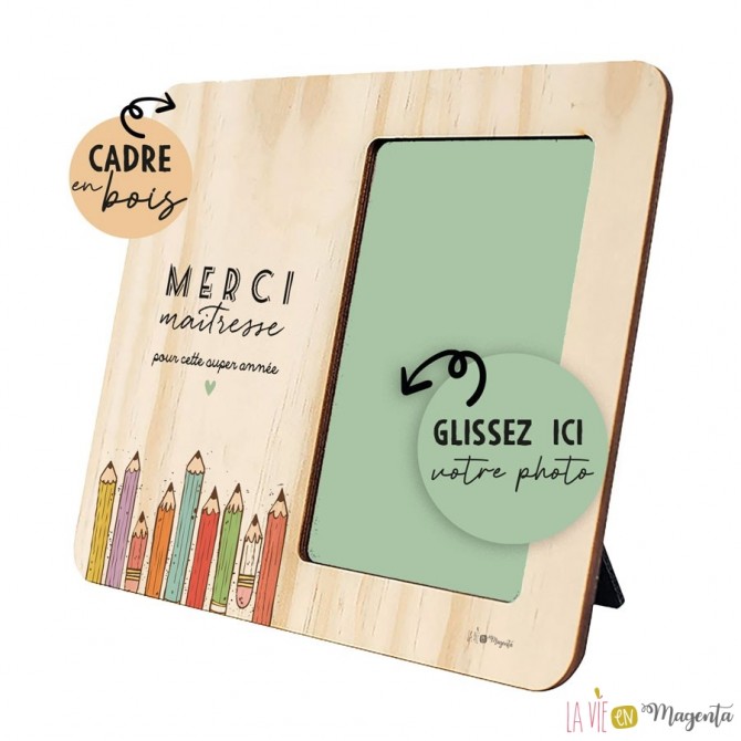 Cadre Merci maîtresse