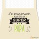 Tablier adulte - Super papa 