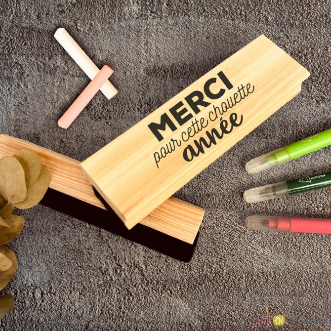 Brosse pour tableau - Merci pour cette année