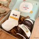 Coffret annonce grossesse grand-mère - chaussette bébé