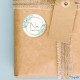 Lot de 48 étiquettes autocollantes 32mm-eucalyptus Jules