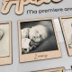 Panneau photos 1ère année de bébé