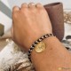 Bracelet pile-face - modèle Aurore