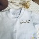 Pyjama naissance personnalisé prénom - ocre