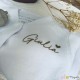 Pyjama naissance personnalisé prénom - ocre