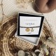 Bracelet noir médaille témoin
