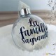 Boule de Noël fleurs séchées - la famille s'agrandit