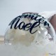 Boule de Noël fleurs séchées - mon premier noel