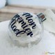 Boule de Noël fleurs séchées - mon premier noel