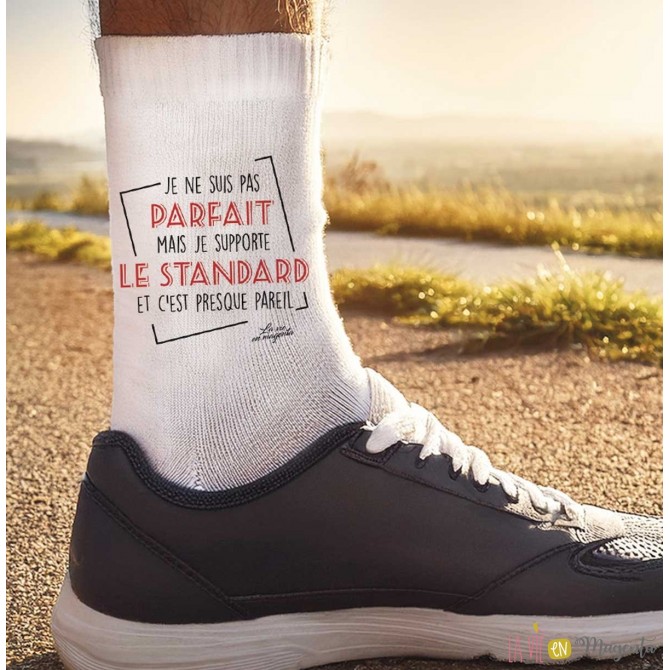 Chaussettes je supporte le standard