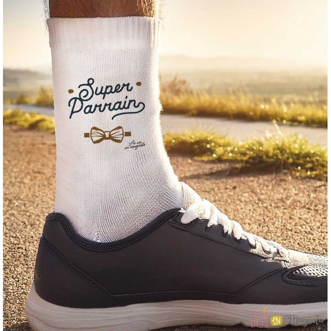 Chaussettes Super Parrain