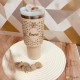 Mug Isotherme avec Paille & Poignée prénom