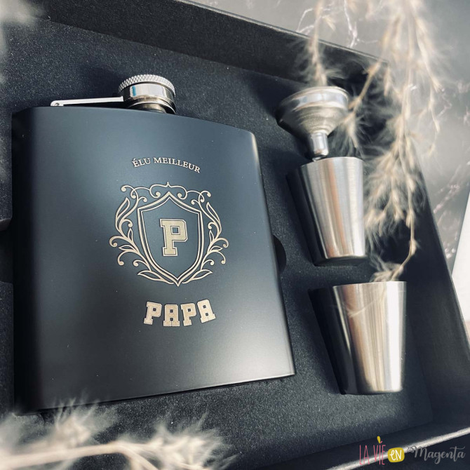 Set flasque whisky - papa