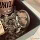 Coffret noir parrain unique