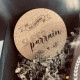 Coffret noir parrain unique
