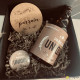 Coffret noir parrain unique