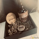 Coffret noir parrain unique
