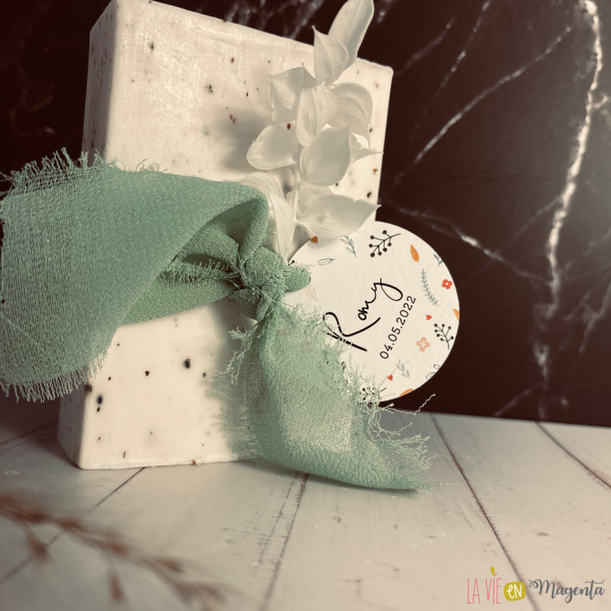 Merci Naissance, bapteme - Savon solide