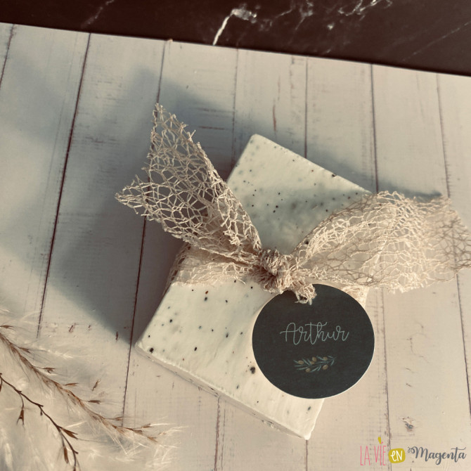 Merci Naissance, bapteme - Savon solide