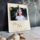 Souvenir communion bois photo