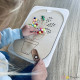 Jeu en bois - Montessori- Trofast - fleur 
