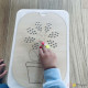 Jeu en bois - Montessori- Trofast - fleur 