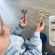 Jeu en bois - memory libellules