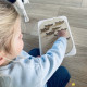 Jeu en bois - memory libellules