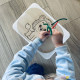 Jeu en bois - lion Montessori - bac trofast