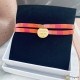 Bracelet médaille Nanou en or