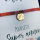 Bracelet médaille Super maitresse