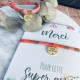 Bracelet médaille Super maitresse