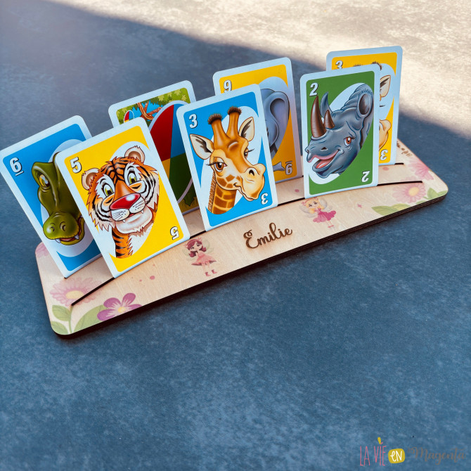 Porte carte à jouer - personnalisé Fée
