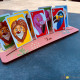 Porte carte à jouer - personnalisé fleur