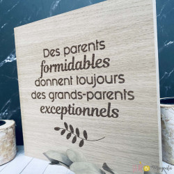 Cadre Parents formidables, grand-parents exceptionnels