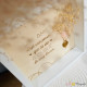 Cadre cadeau pour amie – Citation gravée bois & fleurs séchées