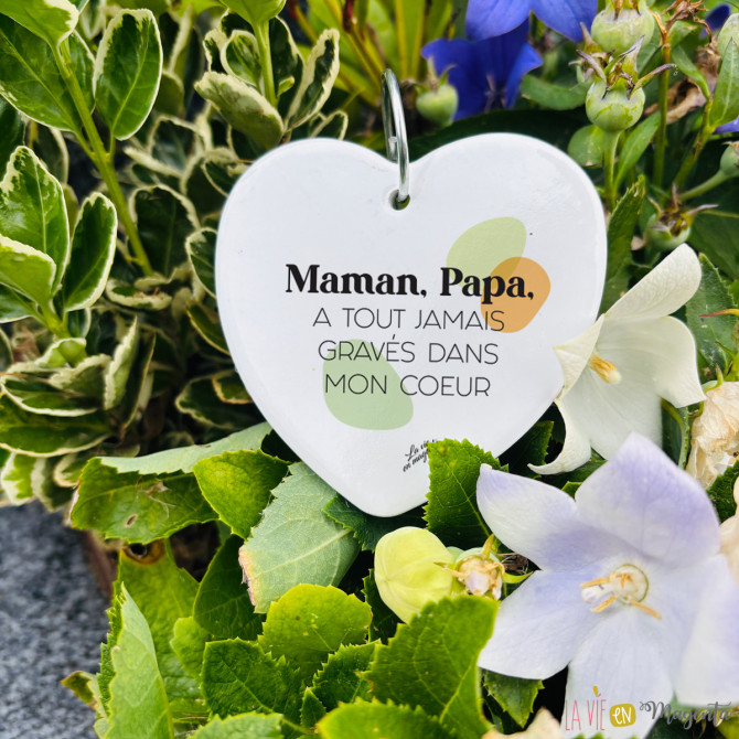 Coeur - Maman, papa
